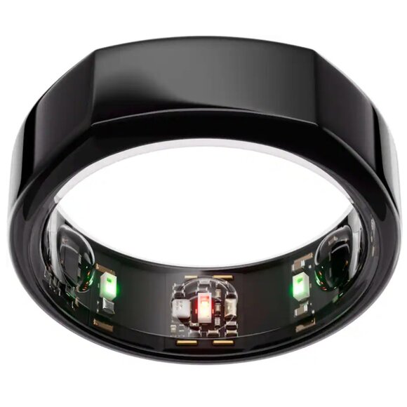 Oura Ring Gen3 Heritage Black Size 8 NWT